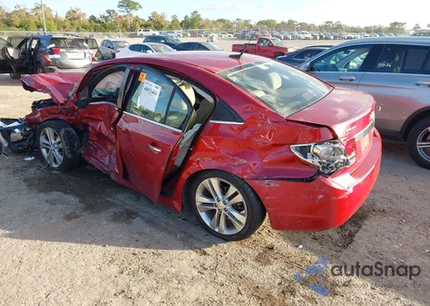 2011 Chevrolet Cruze Ltz from USA, damaged, VIN 1G1PH5S92B7265182